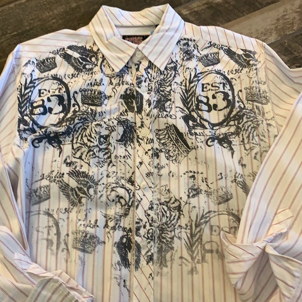 Men’s Button Down Top - Picture 3 of 9